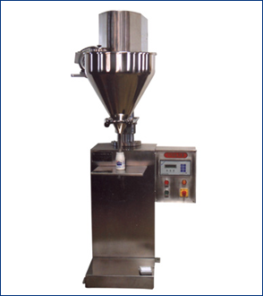 Semi automatic powder filling machine 
with weighing system